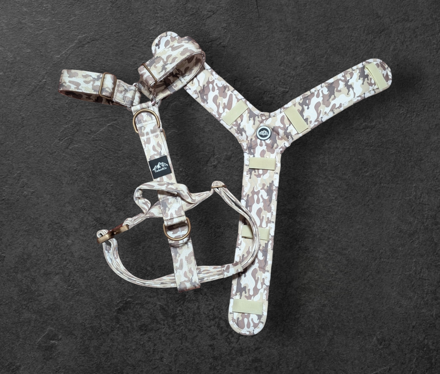 Tucker&Co London Camo Desert Ultimate Comfort Harness