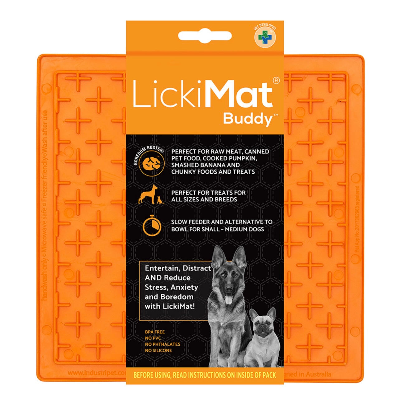 Lickimat Buddy Boredom Buster.