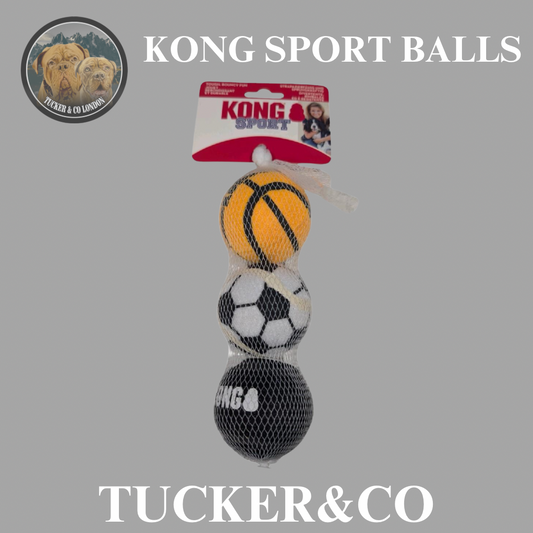 KONG Sport Balls x 3