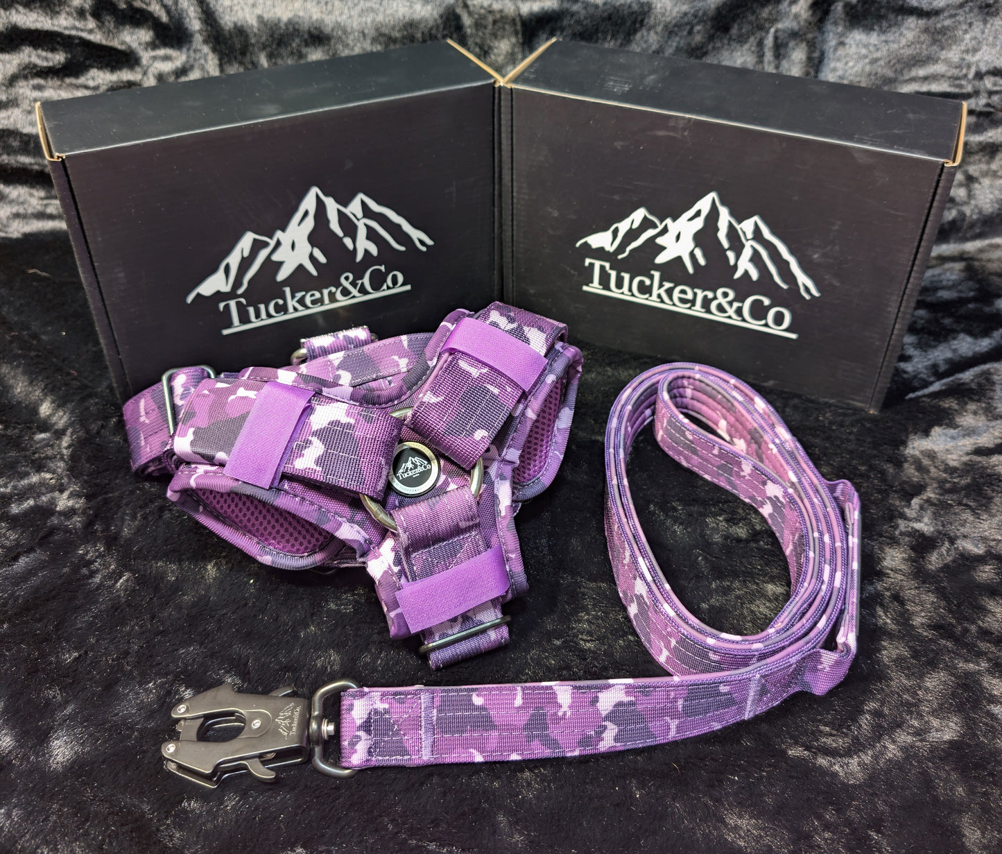 The Ultimate Harness Camo Purple