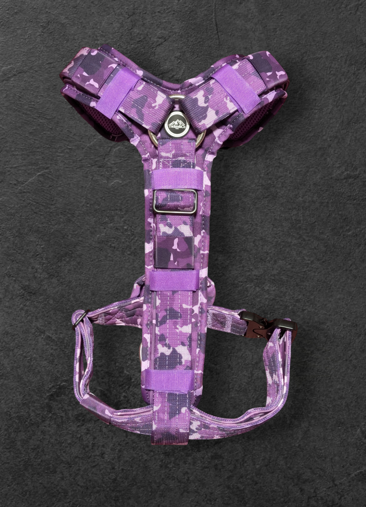 The Ultimate Harness Camo Purple