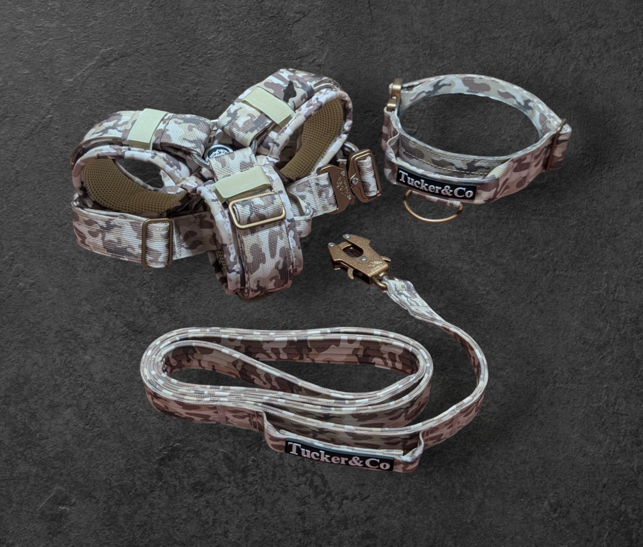 The Ultimate Harness Camo Desert