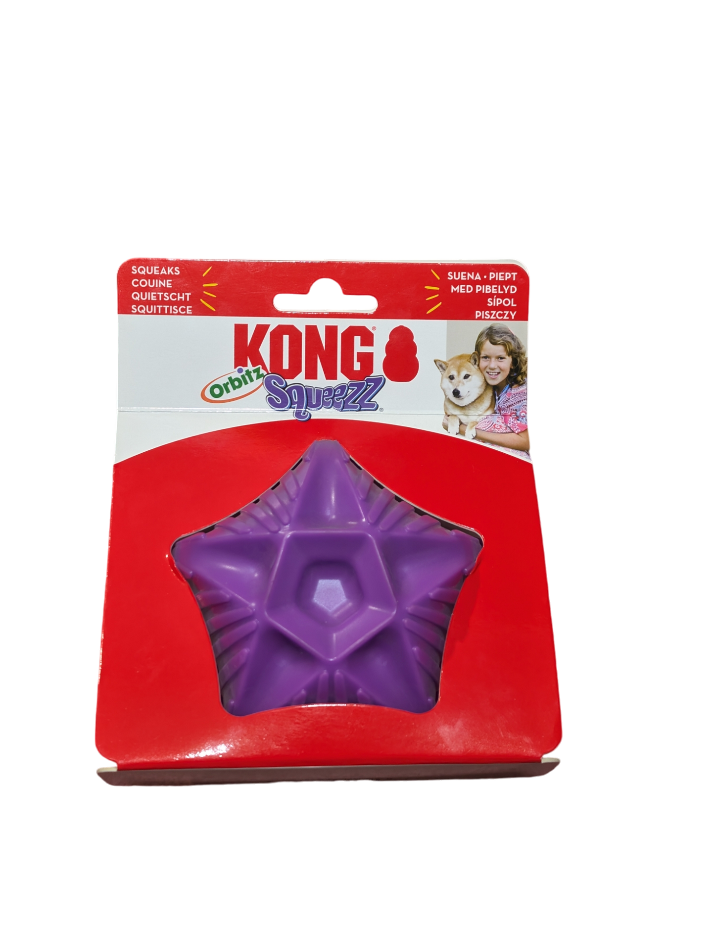 KONG Squeezz Star