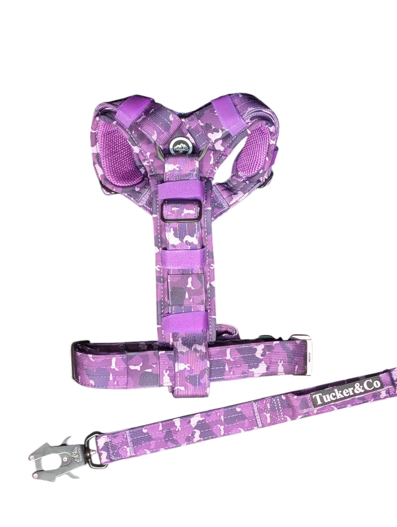 The Ultimate Harness Camo Purple